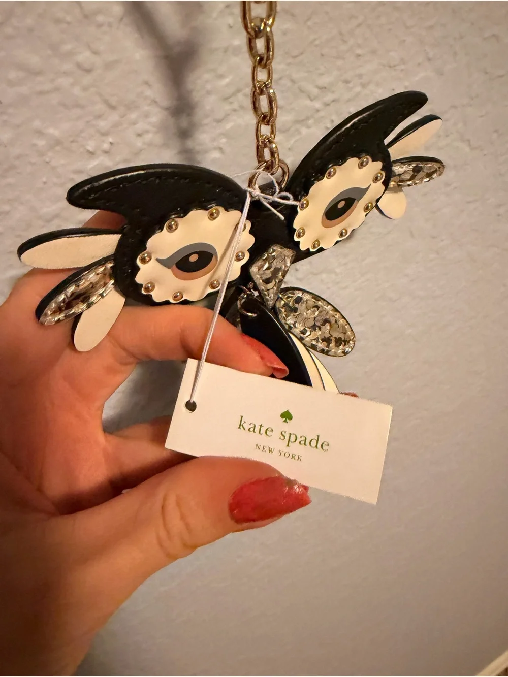 Kate Spade Owl Keychain / Bag Charm
